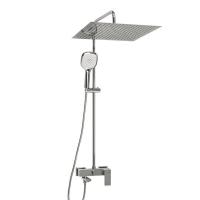 Душевая стойка Wasserkraft, с изливом, цвет хром, A177.119.065.010.CH