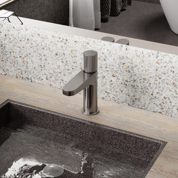 Смеситель для раковины Wasserkraft Tauber, никель, 6403