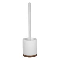 Ершик для унитаза Wasserkraft Mindel, белый/дерево, K-8827