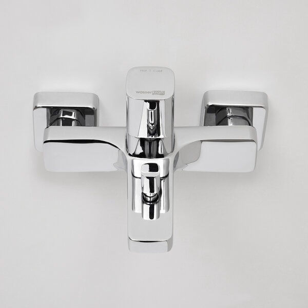 Смеситель для ванны и душа Wasserkraft Naab, хром, 8601