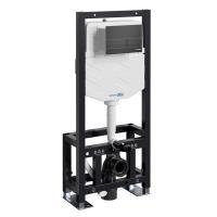 Инсталляция для унитаза Wasserkraft Dill 61TLT.010.ME.MB04, механическая клавиша черная матовая