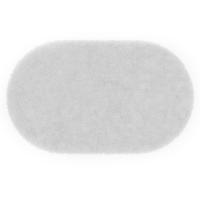Коврик Wasserkraft Dill BM-3940, Bright White напольный, цвет - белый, 60 х 100 см