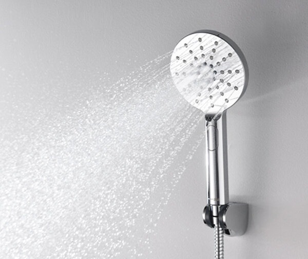 Душевая лейка Wasserkraft A127 3-функциональная, хром