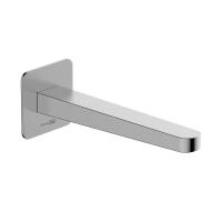 Излив для ванны Wasserkraft Tauber, настенный, никель, A298