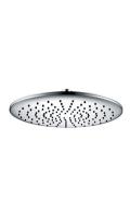 Верхний душ Wasserkraft А030, 25 см, 1 режим струи, без держателя, хром