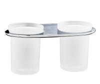 Подстаканник Wasserkraft Kammel, двойной, стеклянный, K-8328D