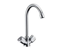 Смеситель Wasserkraft AMPER 2907 для кухни с поворотным изливом, хром