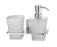 Держатель стакана и дозатора Wasserkraft Leine, K-5089