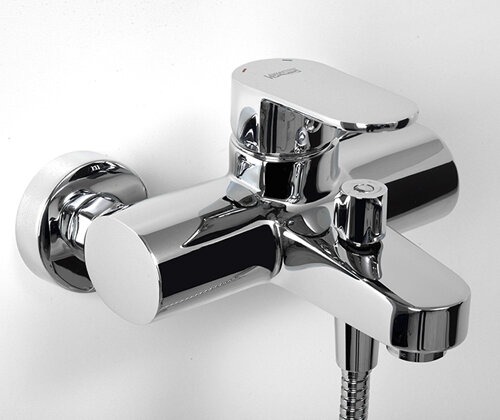 Смеситель для ванны Wasserkraft DO 5301 с коротким изливом, хром