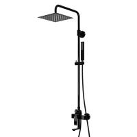 Душевая стойка Wasserkraft A16701, PVD-покрытие черный глянец