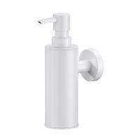 Дозатор для жидкого мыла Wasserkraft Серия К-1399W, антивандальный, белый Soft-touch