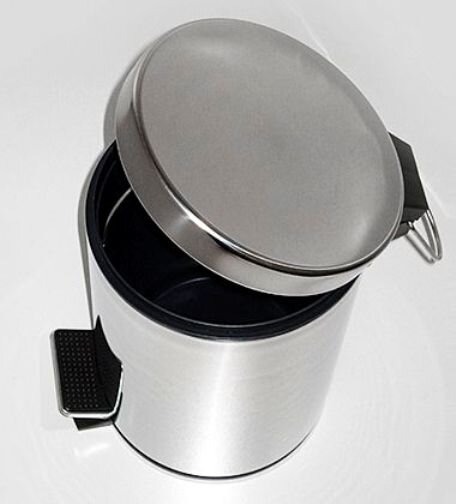 Корзина для мусора Wasserkraft Серия К, 12 л, с педалью, K-612