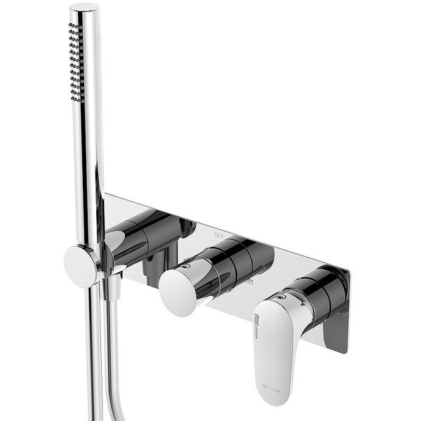 Душевой комплект Wasserkraft Dinkel 5800, цвет хром, A16116