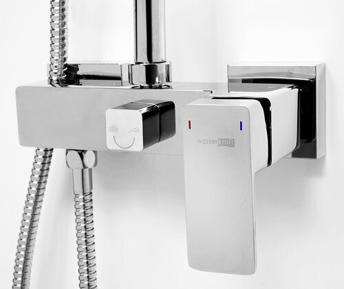Душевая стойка Wasserkraft A17702, для душа, хром