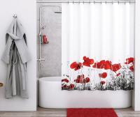 Штора для ванной Wasserkraft Main, 180 x 200 см, навесная, SC-47101
