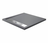 Душевой поддон Wasserkraft Wiese 84T 84T03, 90 х 90 см, серый матовый