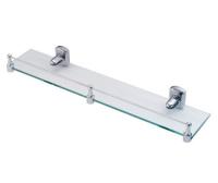 Полка стеклянная Wasserkraft Oder, с бортиком, K-3044