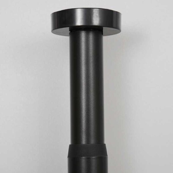 Карниз для ванны Wasserkraft Elbe SC-721121, 110 - 200 см, черный