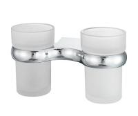 Стакан с держателем Wasserkraft Berkel, двойной, K-6828D