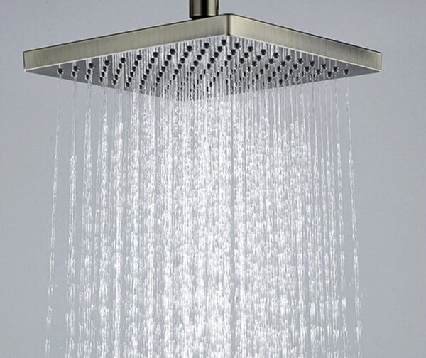Душевая стойка Wasserkraft A12610, скрытый монтаж, светлая бронза