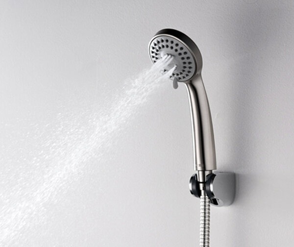 Душевая лейка Wasserkraft A120 3-функциональная, матовый хром