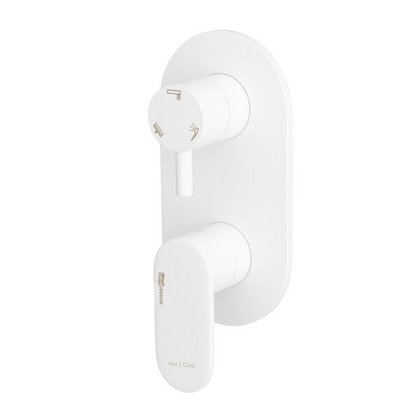 Душевой комплект Wasserkraft 8500 А85161, цвет белый Soft-touch