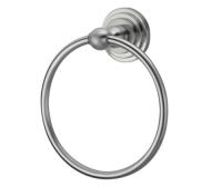 Полотенцедержатель кольцо Wasserkraft Ammer, 18 см, никель, K-7060
