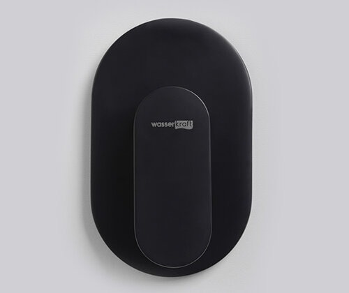 Смеситель для душа Wasserkraft 7451, С ВНУТРЕННЕЙ ЧАСТЬЮ, черный