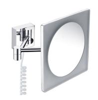 Настенное косметическое зеркало Wasserkraft Серия К, с 3-х кратным увеличением и Led-подсветкой, K-1008