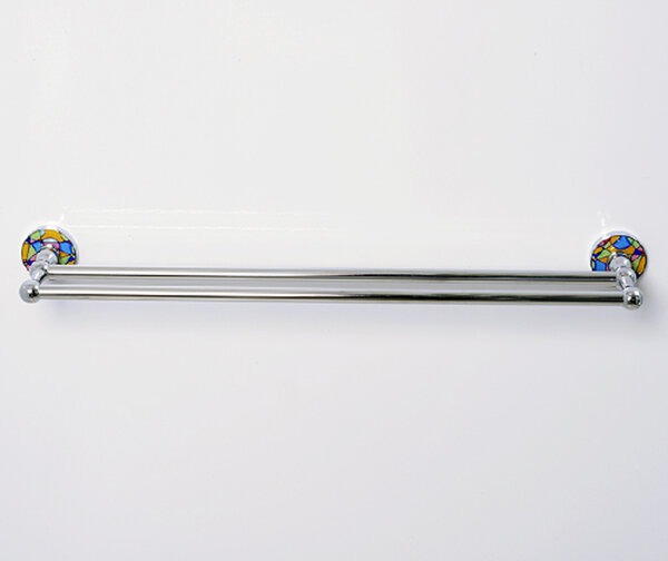Полотенцедержатель двойной Wasserkraft Diemel, 65 см, хром, Diemel K-2240