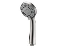 Душевая лейка Wasserkraft A120 3-функциональная, матовый хром