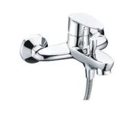 Смеситель Wasserkraft LEINE 3501 для ванны и душа с коротким изливом, хром