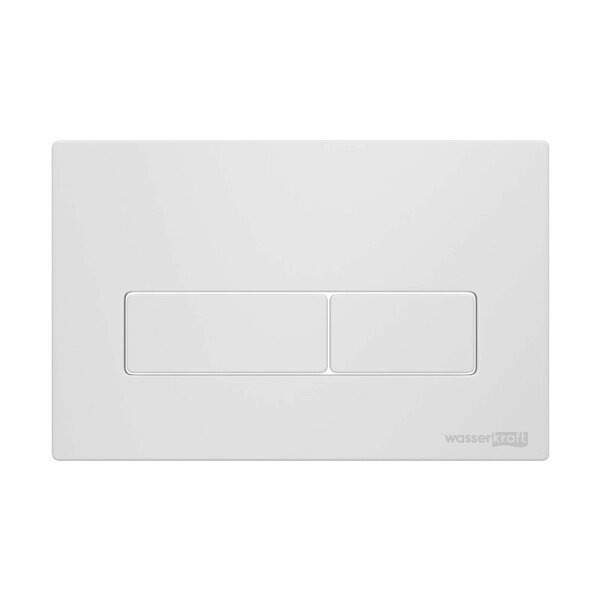 Инсталляция для унитаза Wasserkraft Vils 56TLT.010.ME.WM03, механическая клавиша белая матовая