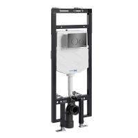 Инсталляция для унитаза Wasserkraft Dinkel 58TLT.010.ME.PB02, механическая клавиша черная
