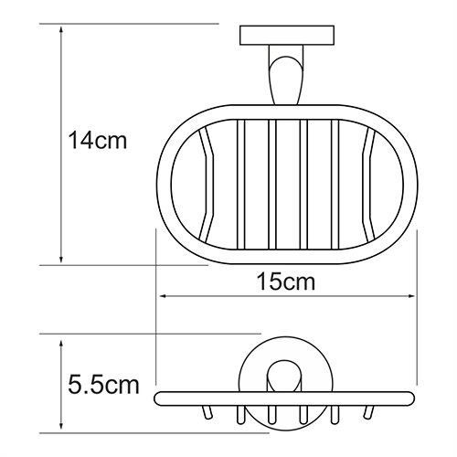 Мыльница решетка Wasserkraft Rhein, K-6269