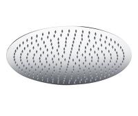 Верхний душ Wasserkraft A117, D400 мм, 1 режим струи, без держателя, хром