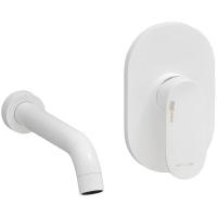 Смеситель для раковины Wasserkraft Mindel 8500 A85593, цвет белый Soft-touch