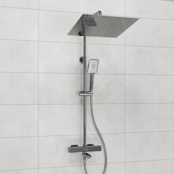 Душевая стойка Wasserkraft, цвет - хром, A199.119.126.087.CH Thermo