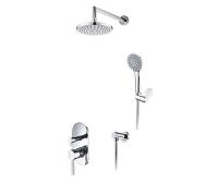 Душевая стойка Wasserkraft A14129, скрытый монтаж, хром