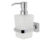 Дозатор для жидкого мыла с держателем Wasserkraft Dill, K-3999