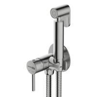 Гигиенический душ Wasserkraft A70338, со смесителем, C ВНУТРЕННЕЙ ЧАСТЬЮ, никель