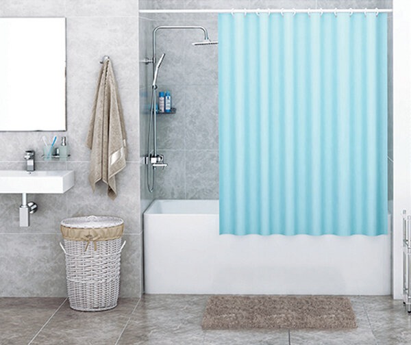 Штора для ванной Wasserkraft Oder SC-30201, 180 x 200 см, навесная