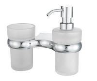 Держатель стакана и дозатора Wasserkraft Berkel, K-6889