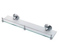 Полка стеклянная Wasserkraft Rhein, с бортиком, K-6244