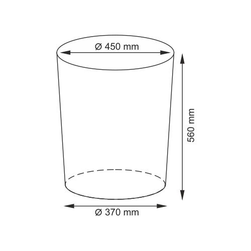 Корзина Wasserkraft Aller, большая для белья с крышкой, плетеная, WB-106-L