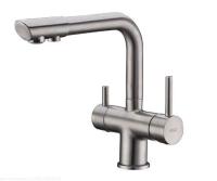 Смеситель Wasserkraft A8027 для кухни под фильтр, матовый хром
