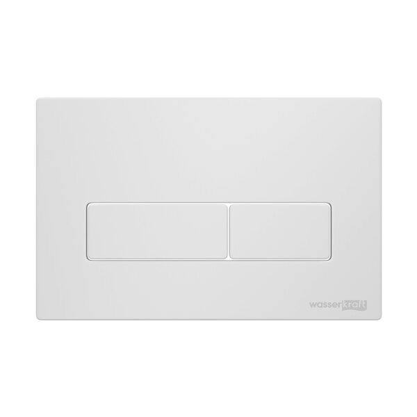 Инсталляция для унитаза Wasserkraft Aller 10TLT.010.ME.WM03, механическая клавиша цвет белый матовый