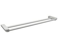 Полотенцедержатель Wasserkraft Kammel, двойной, 65 см, белый, K-8340W