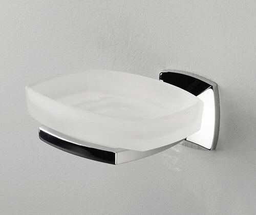 Мыльница с держателем Wasserkraft Wern, K-2529, хром