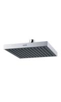 Верхний душ Wasserkraft А028, 200*200 мм, 1 режим струи, без держателя, хром